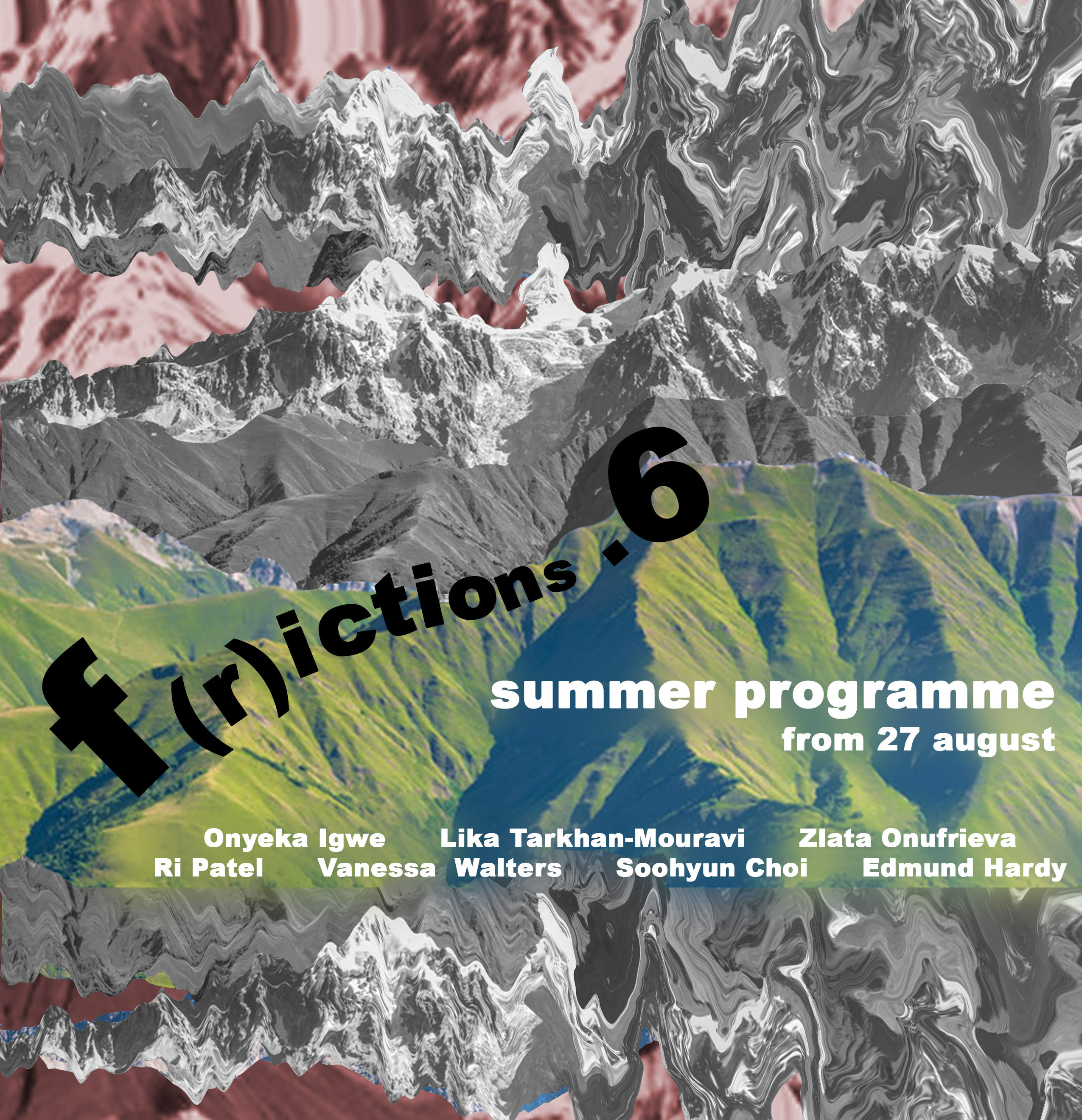 F(r)ictions .6 Summer Screening Programme poster